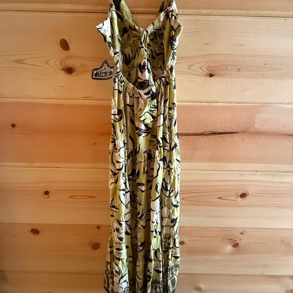 Angie Women’s Floral Maxi Dress Size Small NWT Spaghetti Strap Boho - Picture 4 of 11